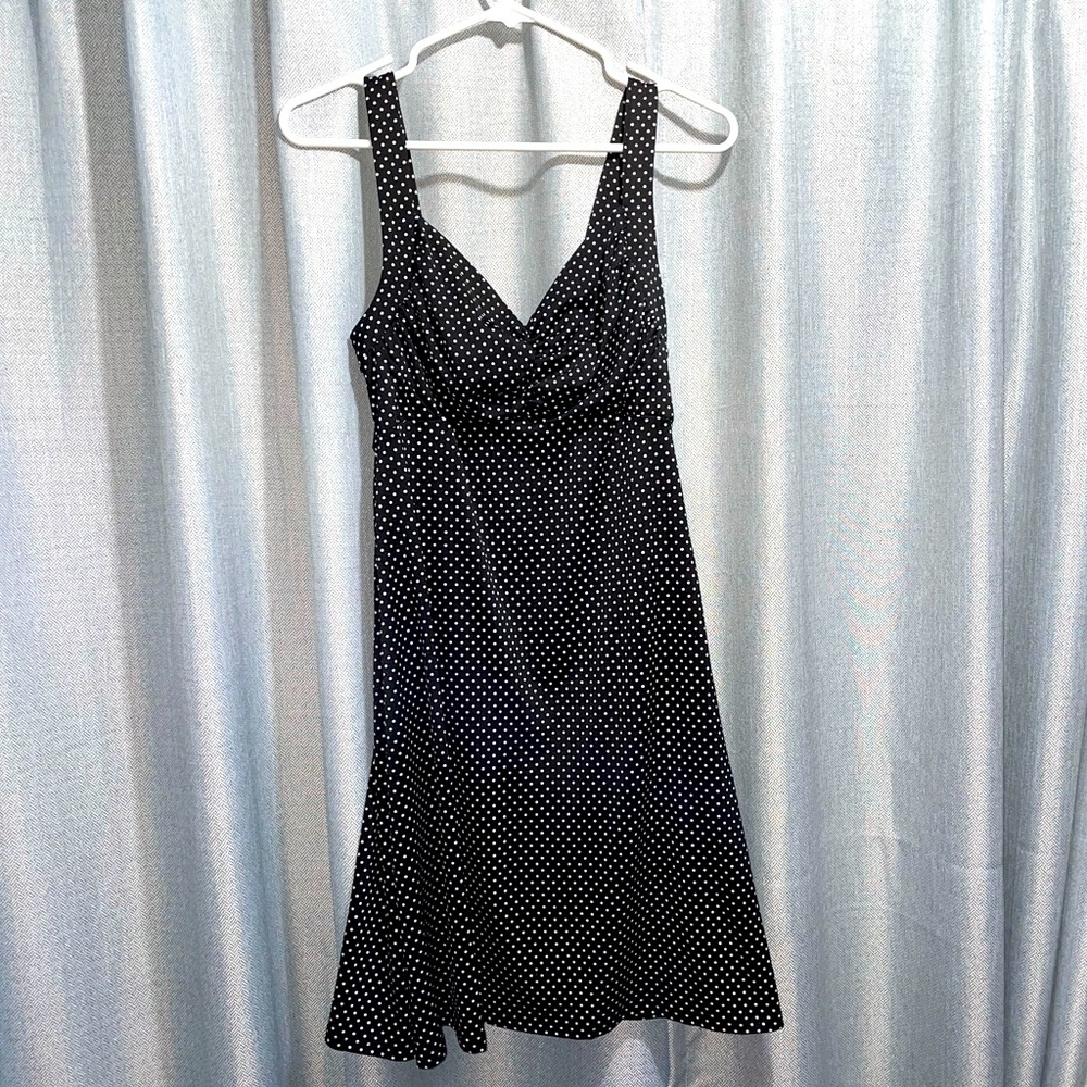 Black Polka Dot Dress